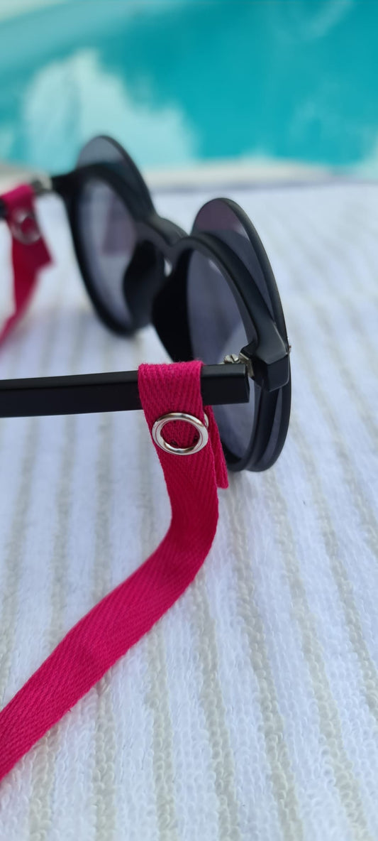 A sunglasses strap